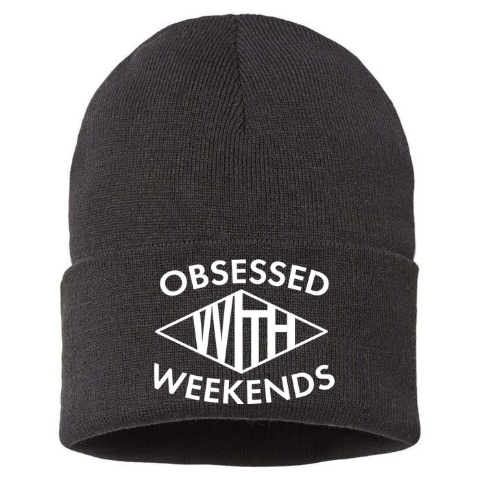 Obsessed With Weekends Sustainable Knit Beanie