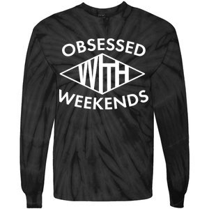 Obsessed With Weekends Tie-Dye Long Sleeve Shirt