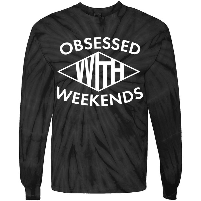 Obsessed With Weekends Tie-Dye Long Sleeve Shirt