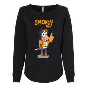 Orange Blooded Tennessee Hound Cartoon Womens California Wash Sweatshirt