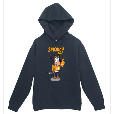 Orange Blooded Tennessee Hound Cartoon Urban Pullover Hoodie