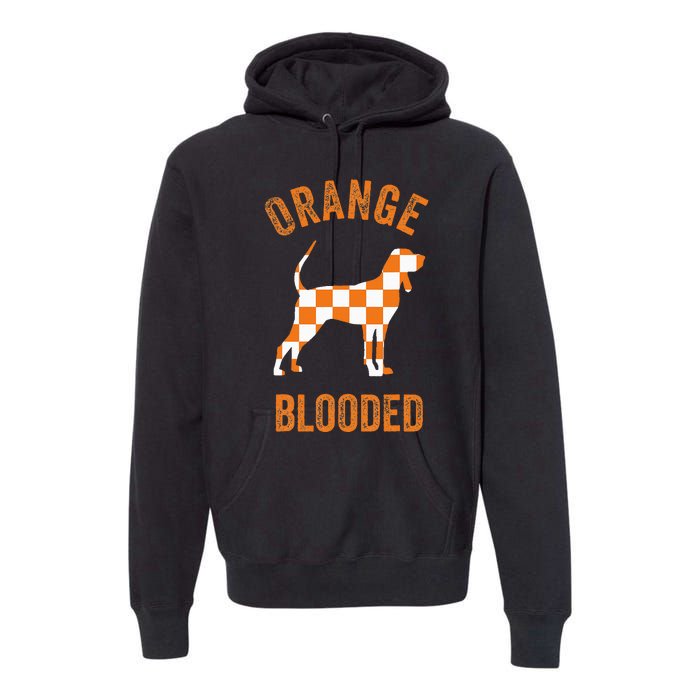 Orange Blooded Tennessee State Pride Premium Hoodie