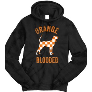 Orange Blooded Tennessee State Pride Tie Dye Hoodie