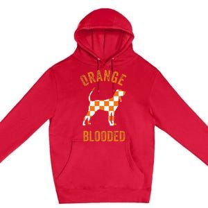 Orange Blooded Tennessee State Pride Premium Pullover Hoodie