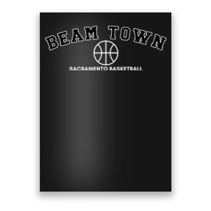 OG Beam Town Sacramento Basketball Poster