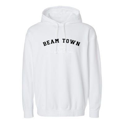 OG Beam Town Sacramento Basketball Garment-Dyed Fleece Hoodie