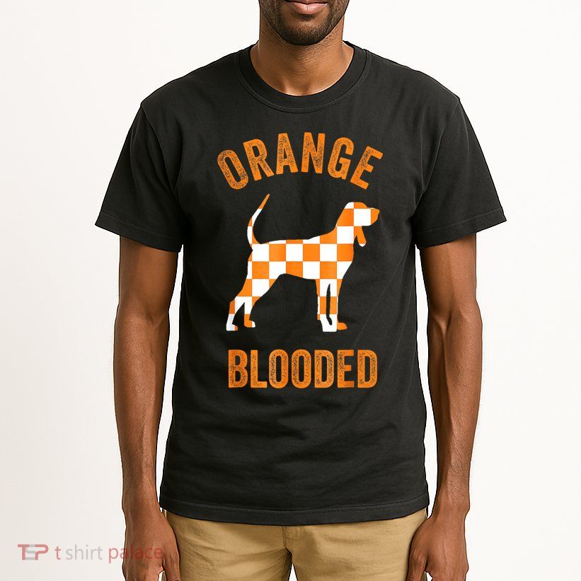 Orange Blooded Tennessee Hound Native Home TN Rocky Top Tall T-Shirt