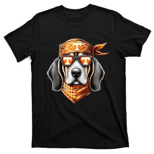 Orange Blooded Tennessee Hound Native Home Tn State Pride T-Shirt