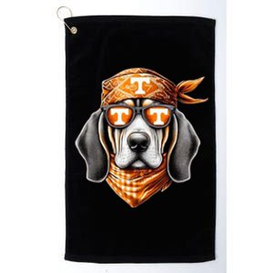 Orange Blooded Tennessee Hound Native Home Tn State Pride Platinum Collection Golf Towel