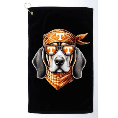 Orange Blooded Tennessee Hound Native Home Tn State Pride Platinum Collection Golf Towel