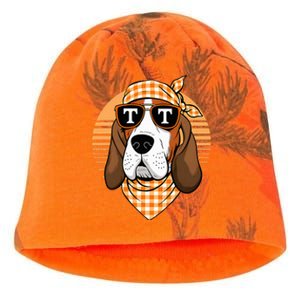 Orange Blooded Tennessee Hound Native Home Tn State Pride Kati - Camo Knit Beanie