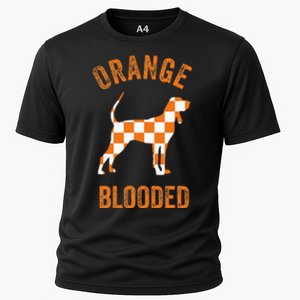 Orange Blooded Tennessee Hound Native Home Tn State Pride Cooling Performance Crew T-Shirt