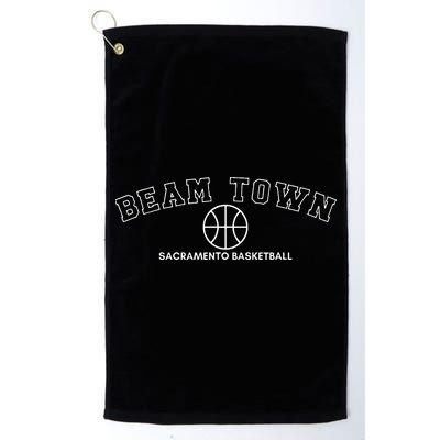 OG Beam Town Sacramento Basketball Golf Towel