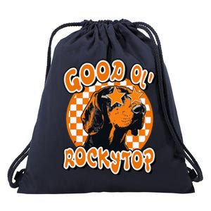 Orange Blooded Tennessee Hound Native Home Tn Pride Drawstring Bag