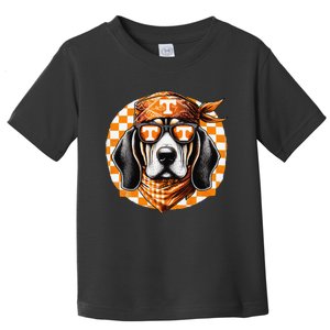 Orange Blooded Tennessee Hound Native Home Tn State Pride Gift Toddler T-Shirt