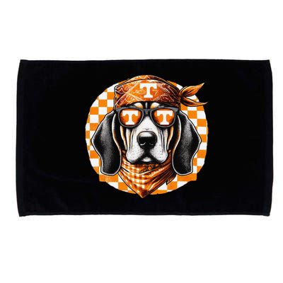 Orange Blooded Tennessee Hound Native Home Tn State Pride Gift Microfiber Hand Towel