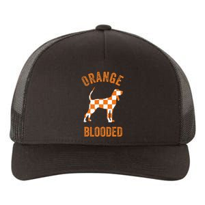 Orange Blooded Tennessee Hound Native Home Tn State Pride Yupoong Adult 5-Panel Trucker Hat