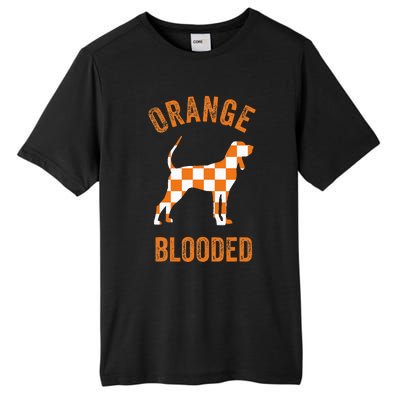 Orange Blooded Tennessee Hound Native Home Tn State Pride Tall Fusion ChromaSoft Performance T-Shirt