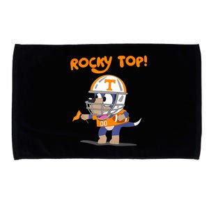 Orange Blooded Tennessee Hound Cartoon Rocky Top Tn Microfiber Hand Towel