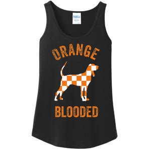 Orange Blooded Tennessee Hound Native Home Tn State Pride Ladies Essential Tank