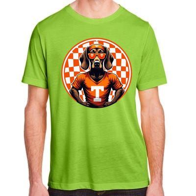 Orange Blooded Tennessee Hound Native Home Tn State Pride Adult ChromaSoft Performance T-Shirt