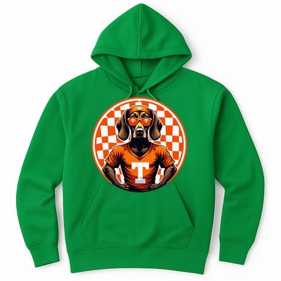 Orange Blooded Tennessee Hound Native Home Tn State Pride Hoodie