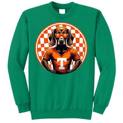 Orange Blooded Tennessee Hound Native Home Tn State Pride Sweatshirt