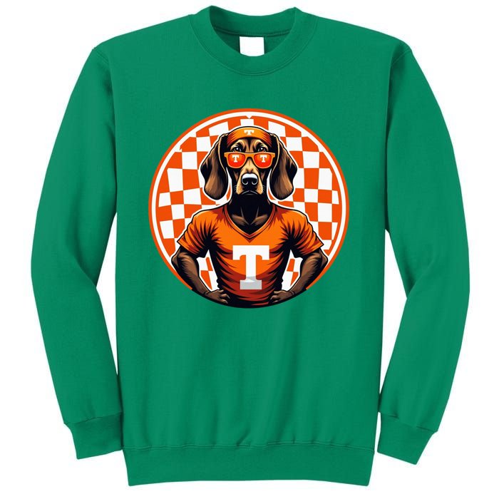 Orange Blooded Tennessee Hound Native Home Tn State Pride Sweatshirt