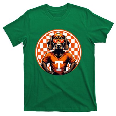 Orange Blooded Tennessee Hound Native Home Tn State Pride T-Shirt