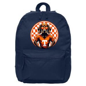 Orange Blooded Tennessee Hound Native Home Tn State Pride 16 in Basic Backpack