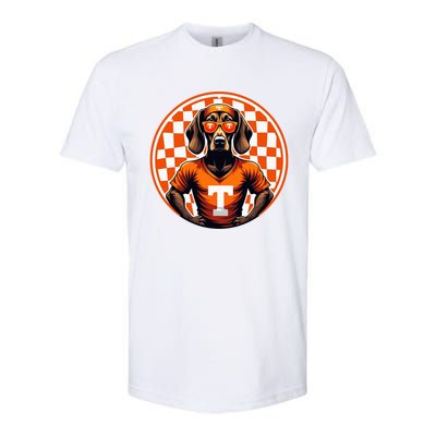 Orange Blooded Tennessee Hound Native Home Tn State Pride Softstyle CVC T-Shirt