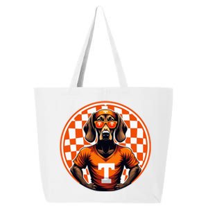 Orange Blooded Tennessee Hound Native Home Tn State Pride 25L Jumbo Tote