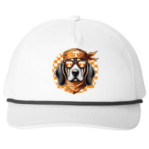 Orange Blooded Tennessee Hound Native Home Tn State Pride Snapback Five-Panel Rope Hat