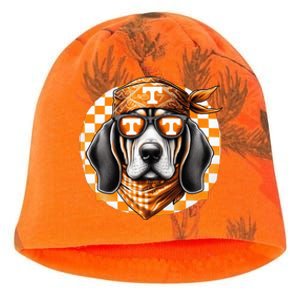 Orange Blooded Tennessee Hound Native Home Tn State Pride Kati - Camo Knit Beanie