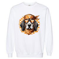 Orange Blooded Tennessee Hound Native Home Tn State Pride Garment-Dyed Sweatshirt