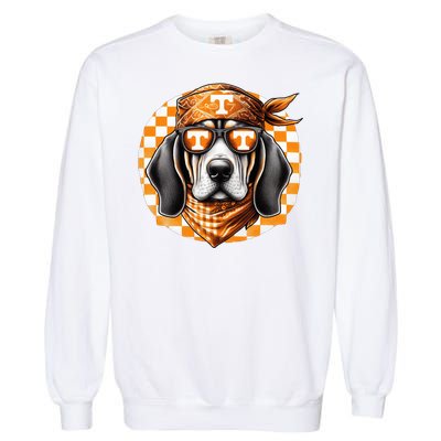 Orange Blooded Tennessee Hound Native Home Tn State Pride Garment-Dyed Sweatshirt