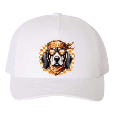 Orange Blooded Tennessee Hound Native Home Tn State Pride Yupoong Adult 5-Panel Trucker Hat