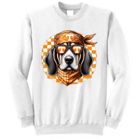 Orange Blooded Tennessee Hound Native Home Tn State Pride Sweatshirt