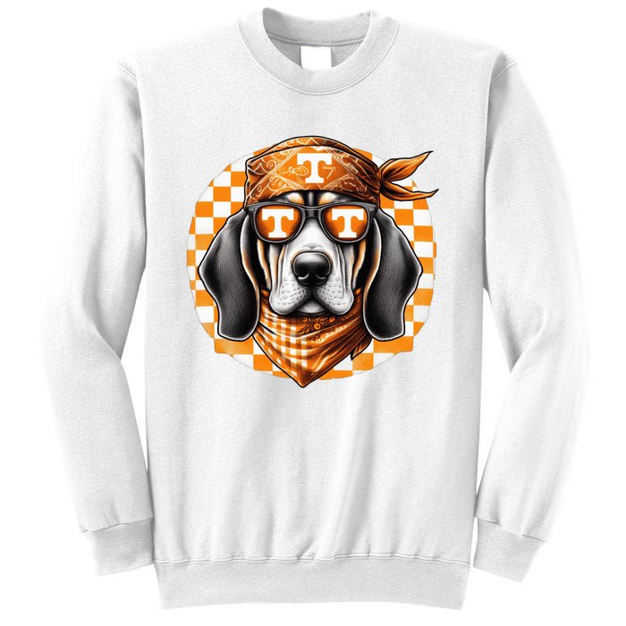 Orange Blooded Tennessee Hound Native Home Tn State Pride Sweatshirt