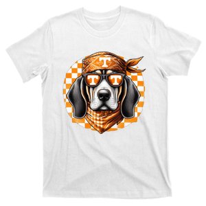 Orange Blooded Tennessee Hound Native Home Tn State Pride T-Shirt