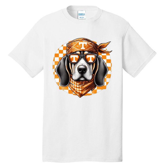 Orange Blooded Tennessee Hound Native Home Tn State Pride Tall T-Shirt