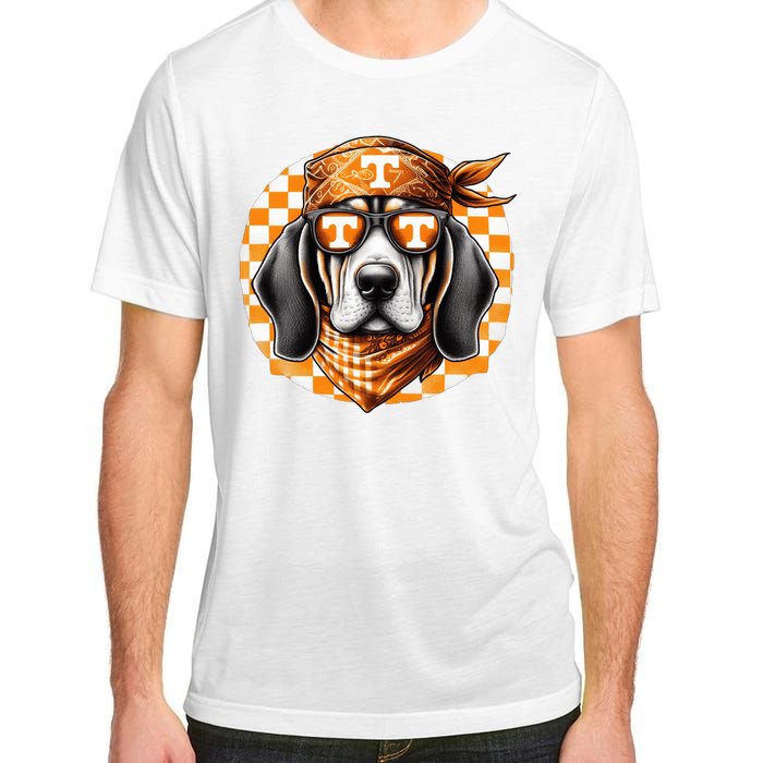 Orange Blooded Tennessee Hound Native Home Tn State Pride Adult ChromaSoft Performance T-Shirt