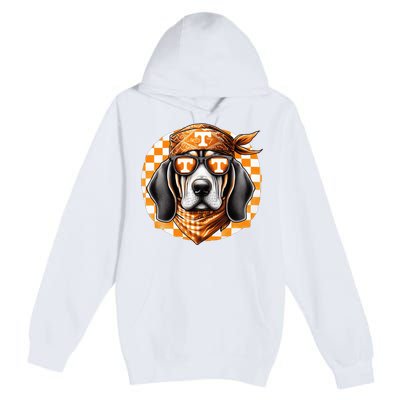 Orange Blooded Tennessee Hound Native Home Tn State Pride Premium Pullover Hoodie