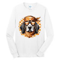 Orange Blooded Tennessee Hound Native Home Tn State Pride Tall Long Sleeve T-Shirt