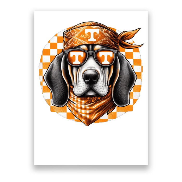 Orange Blooded Tennessee Hound Native Home Tn State Pride Poster