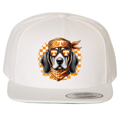 Orange Blooded Tennessee Hound Native Home Tn State Pride Wool Snapback Cap