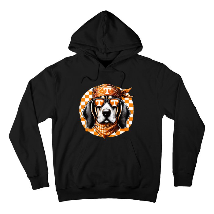 Orange Blooded Tennessee Hound Native Home Tn State Pride Hoodie