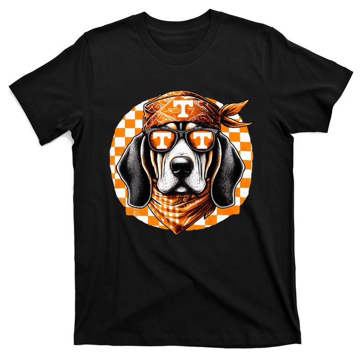 Orange Blooded Tennessee Hound Native Home Tn State Pride T-Shirt