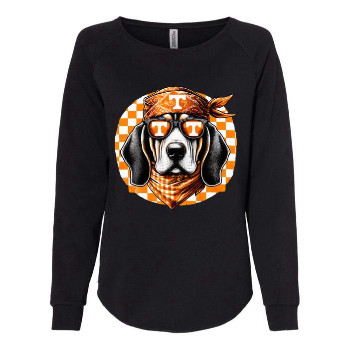 Orange Blooded Tennessee Hound Native Home Tn State Pride Womens California Wash Sweatshirt