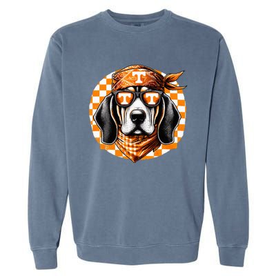 Orange Blooded Tennessee Hound Native Home Tn State Pride Garment-Dyed Sweatshirt